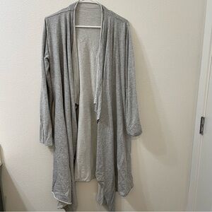 Soft surrounding cardigan gray small